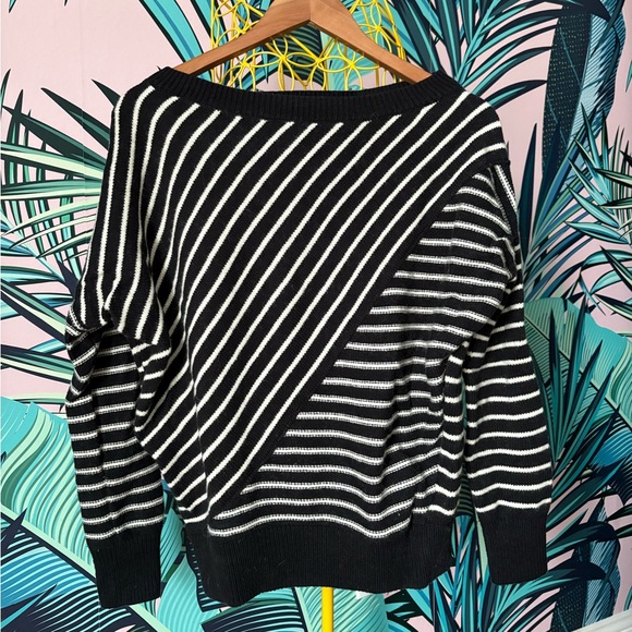 ALLSAINTS striped boatneck sweater - Picture 1 of 4